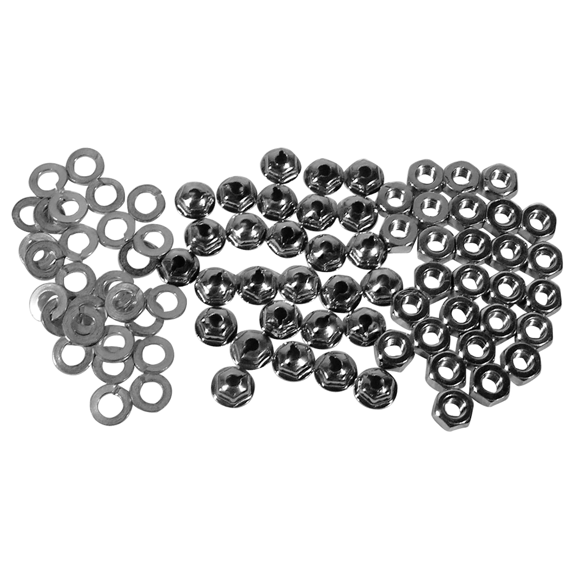 C1 New Grille Bezels Nut & Washer Kit, 84 Piece 1958-1962