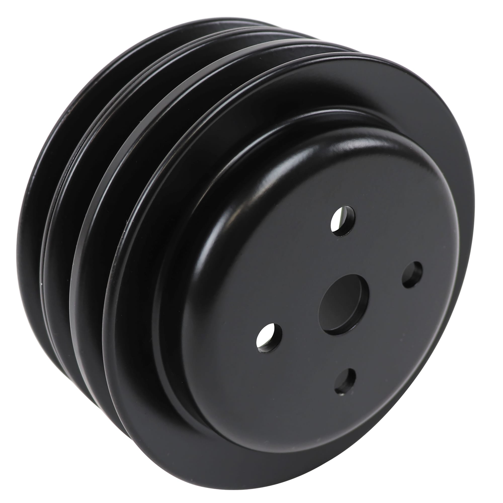 C3 New Water Pump Pulley 3 Groove, Aluminum, Replacement Style 1971-1974