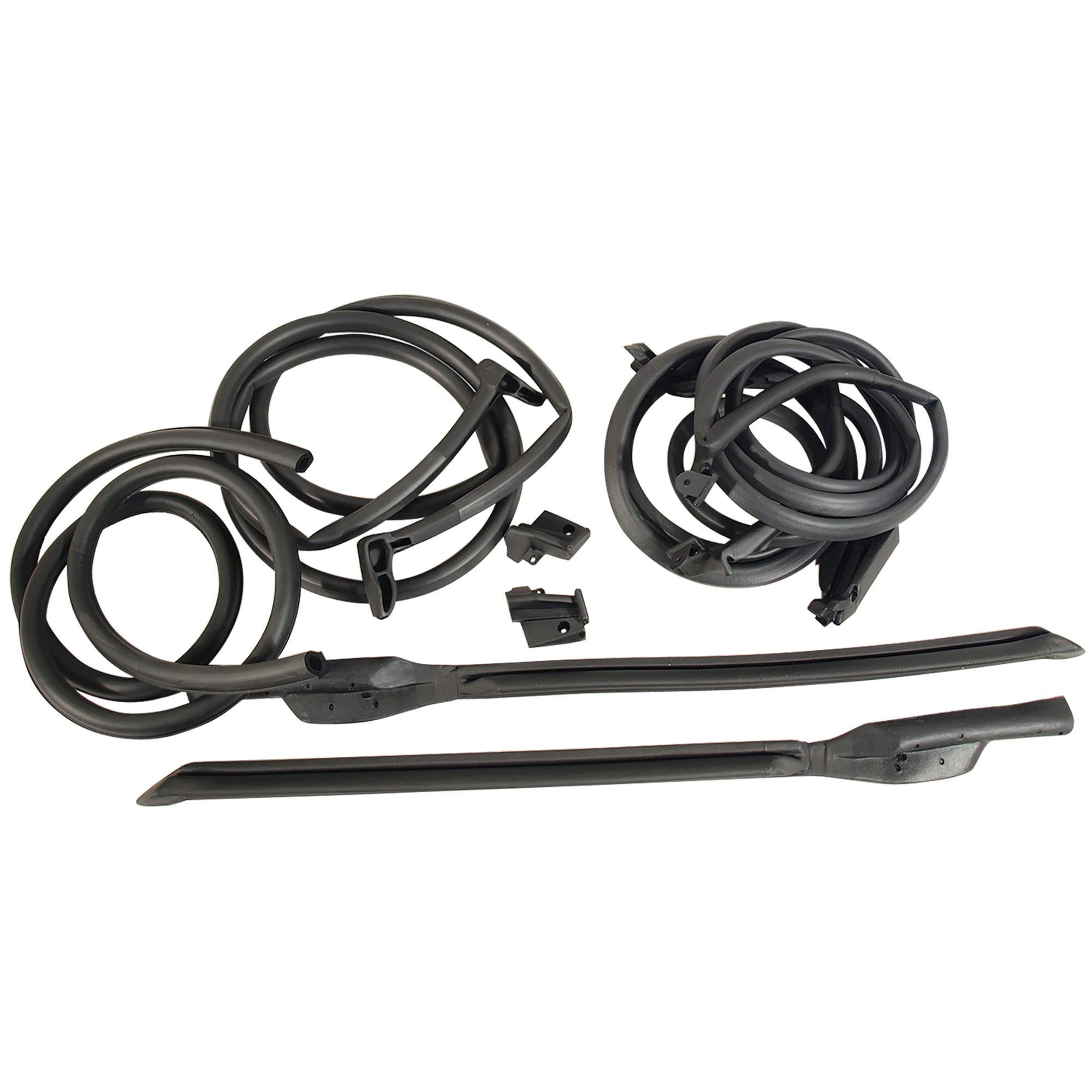 C3 New Weatherstrip Kit - Body Convertible 8 Piece (USA) 1968