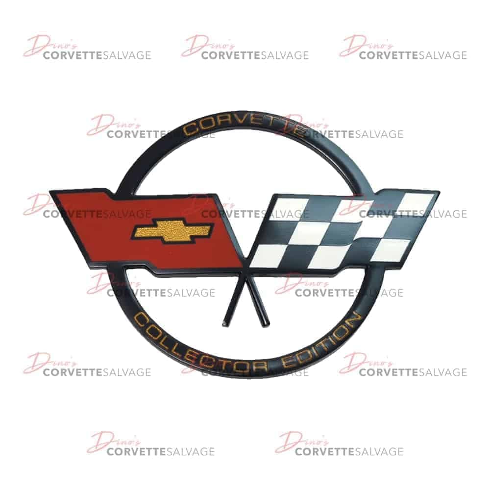 C3 New Collector's Edition Horn Button Emblem 1982