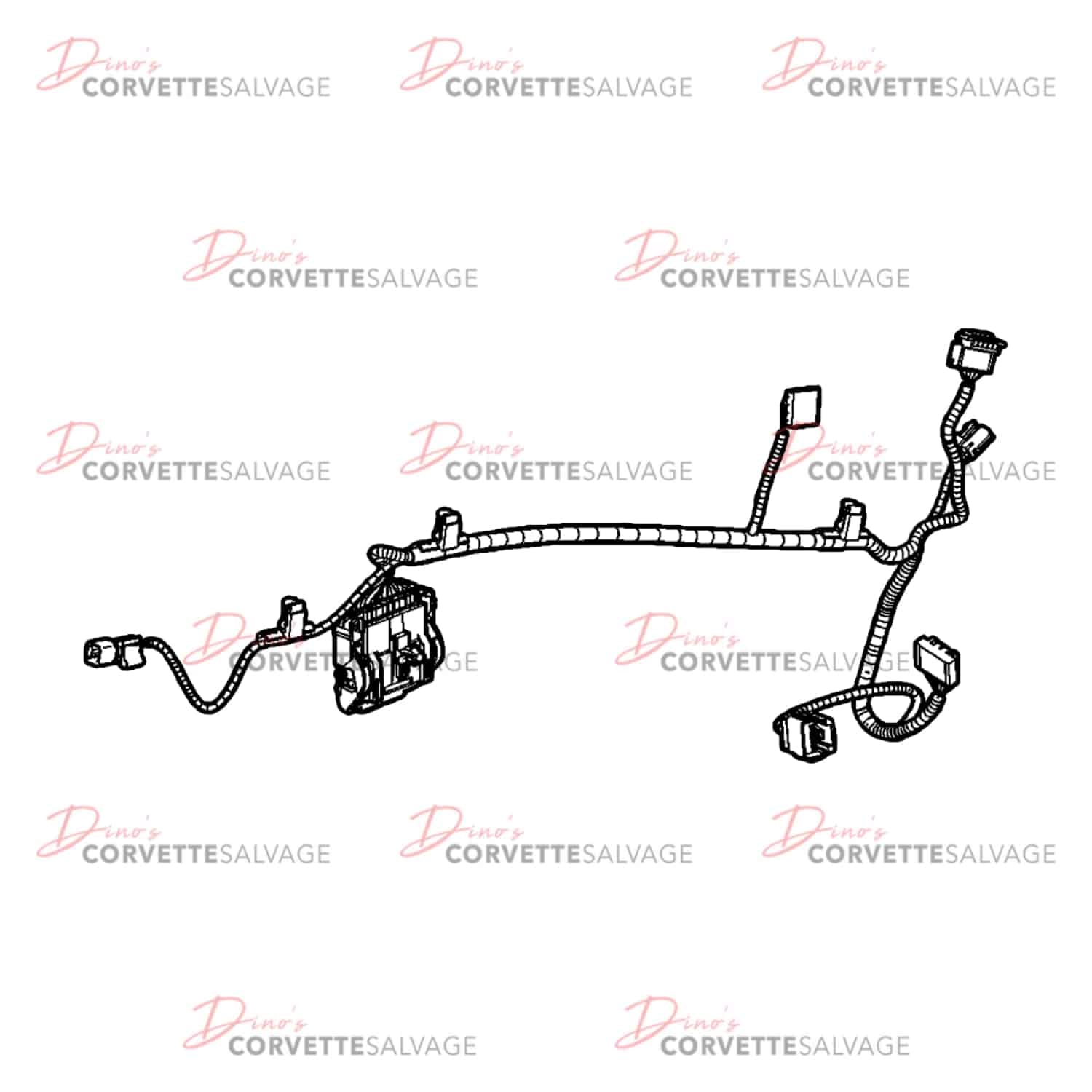 C6 Used Side Door Wiring Harness 2005-2013