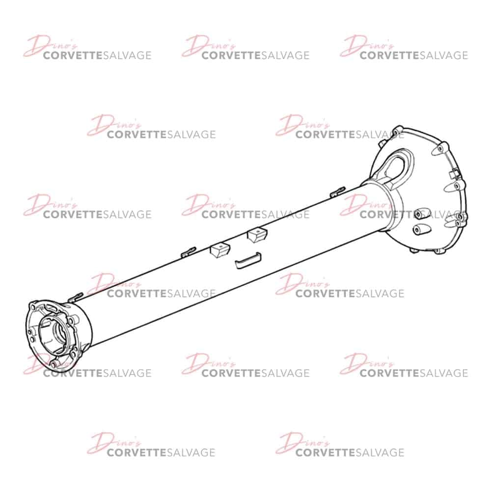 C6 Used ZR1 Driveline Torque Tube 2009-2013