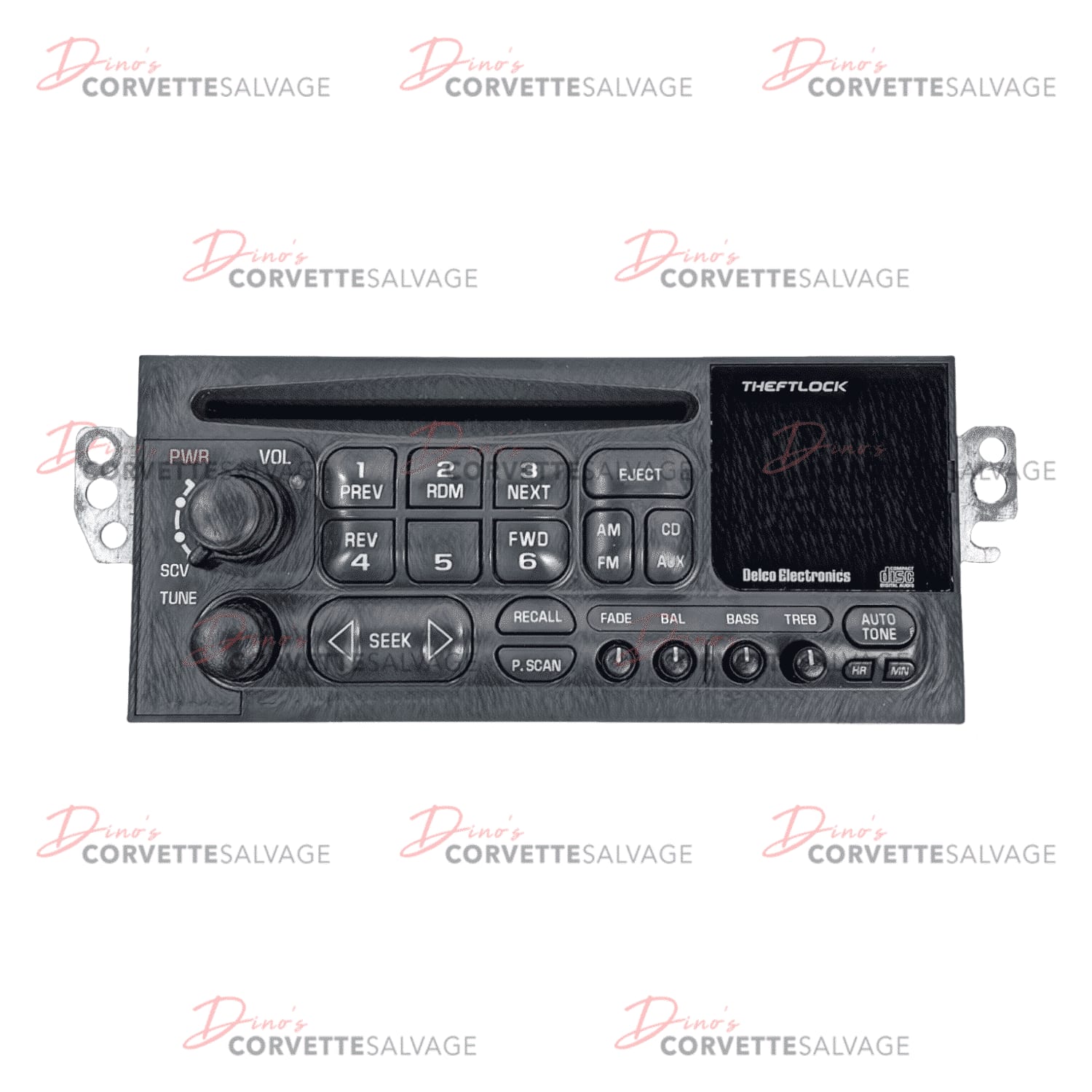 C5 Used AM/FM & CD Radio Player 2000-2004