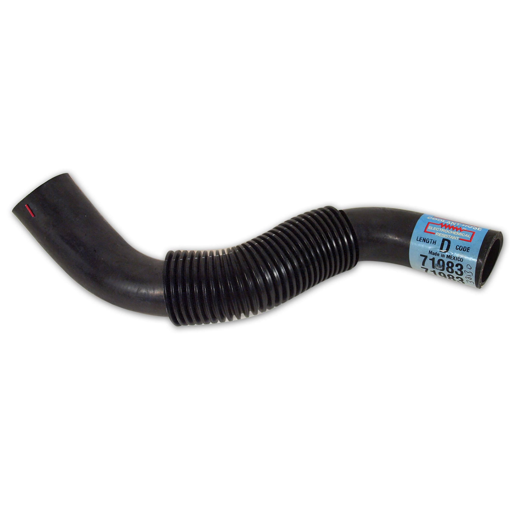 C5-C6 New Radiator Hose, Outlet 1997-2008