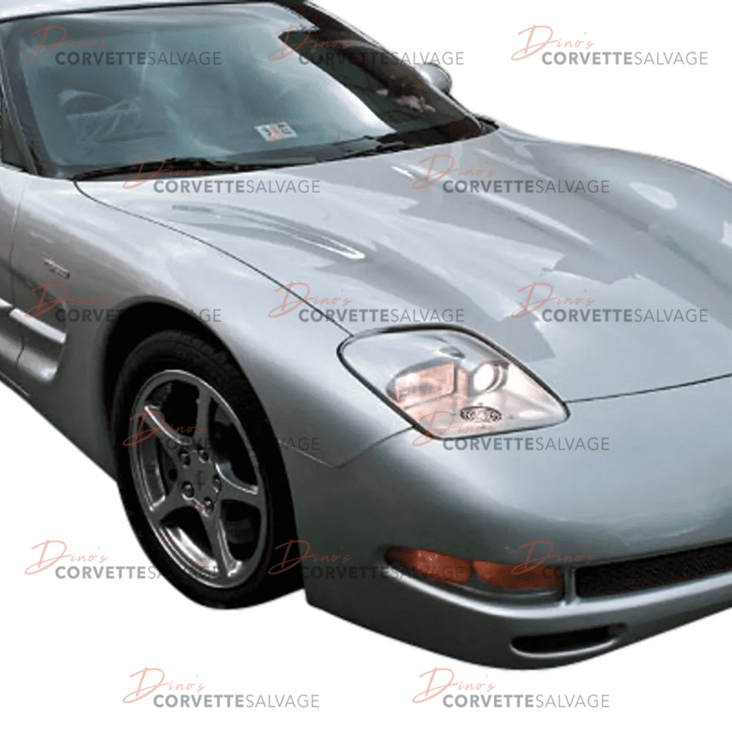 C5 Corvette New Fixed LED LeMans-Style Racing Headlight Set 1997-2004