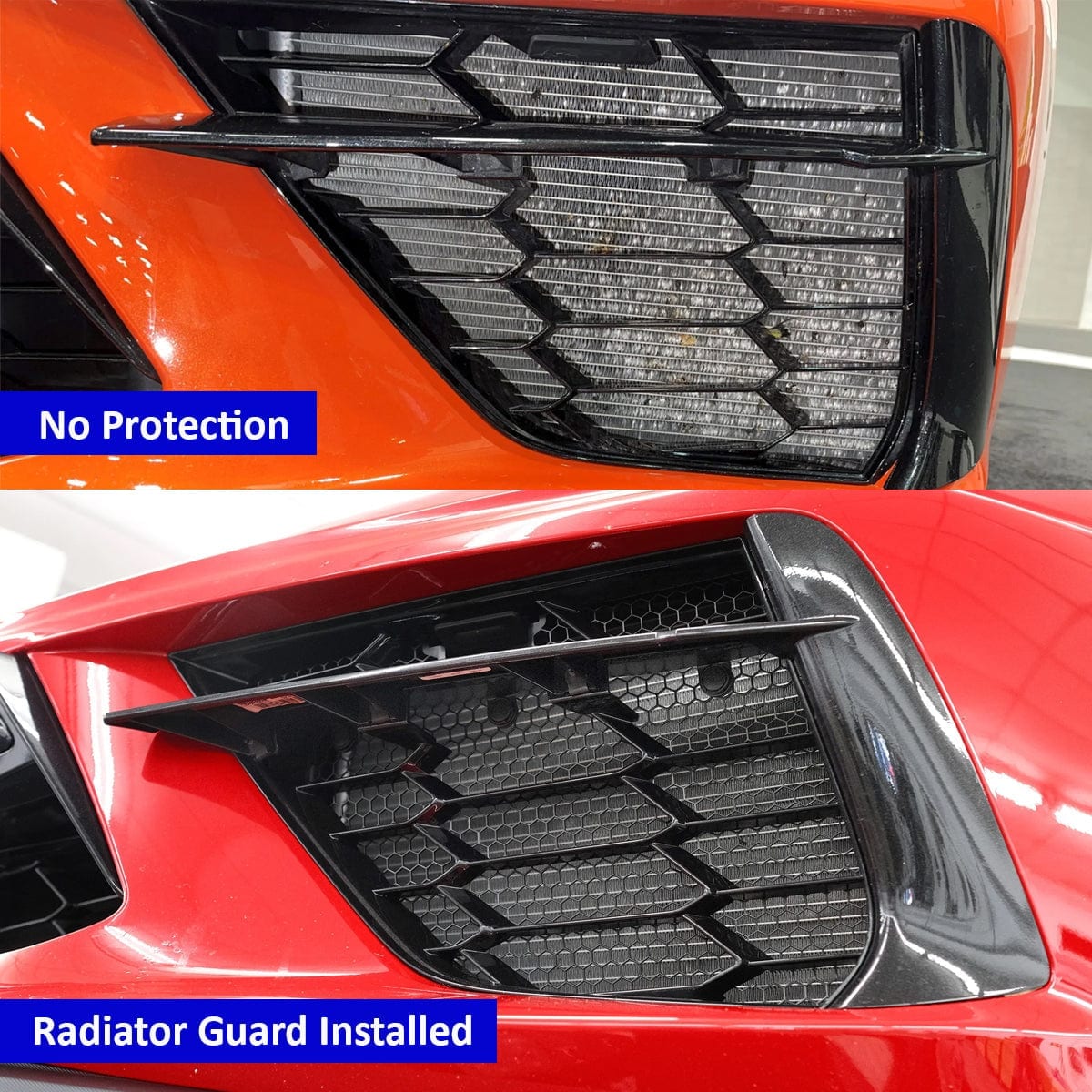 New C8 Radiator Guards 2020-2026