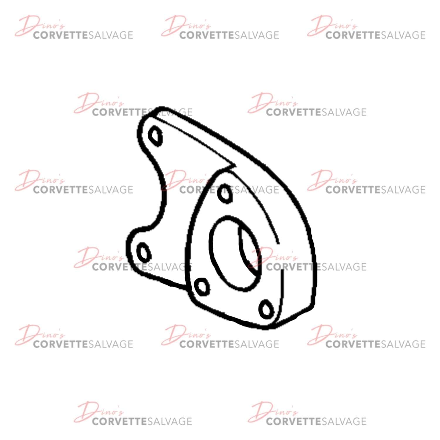 C4 Used Rear Brake Caliper Mounting Bracket 1988-1996