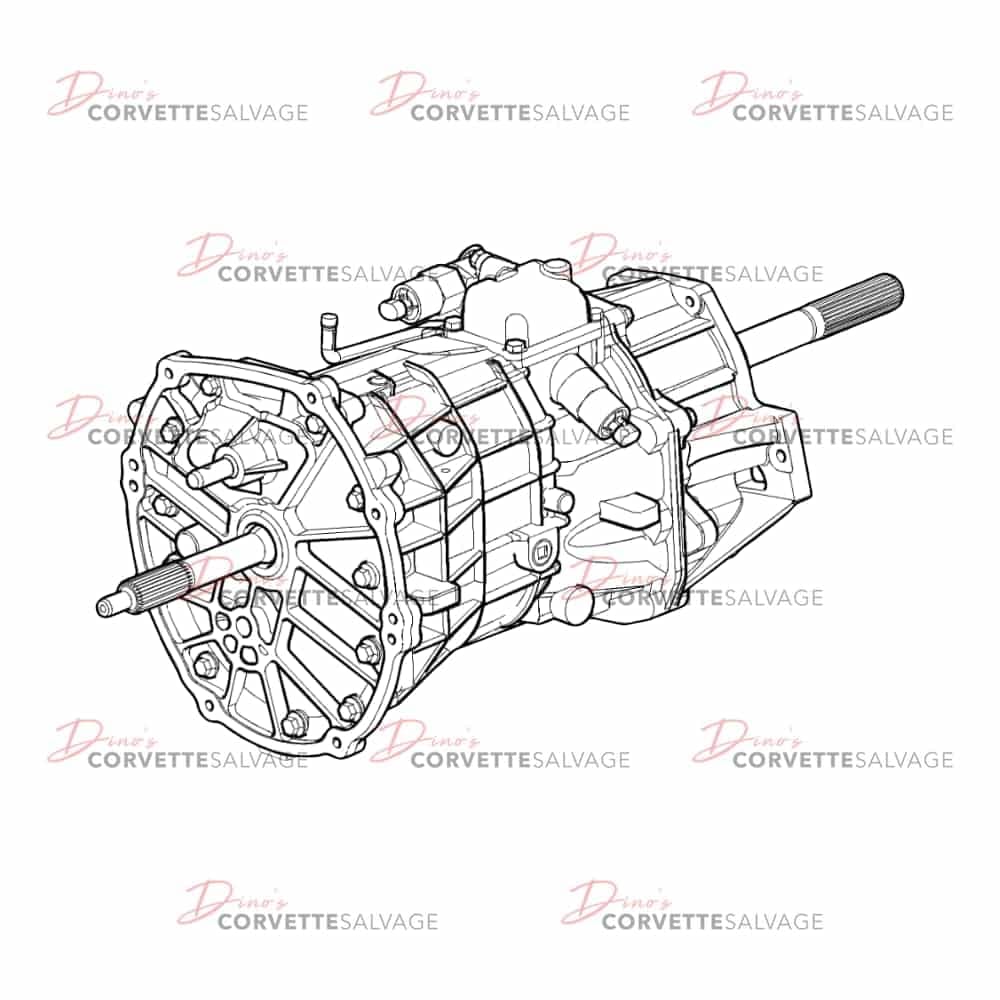 C6 Used Z06, ZR1 6-Speed Manual Transmission Assembly 2006-2013