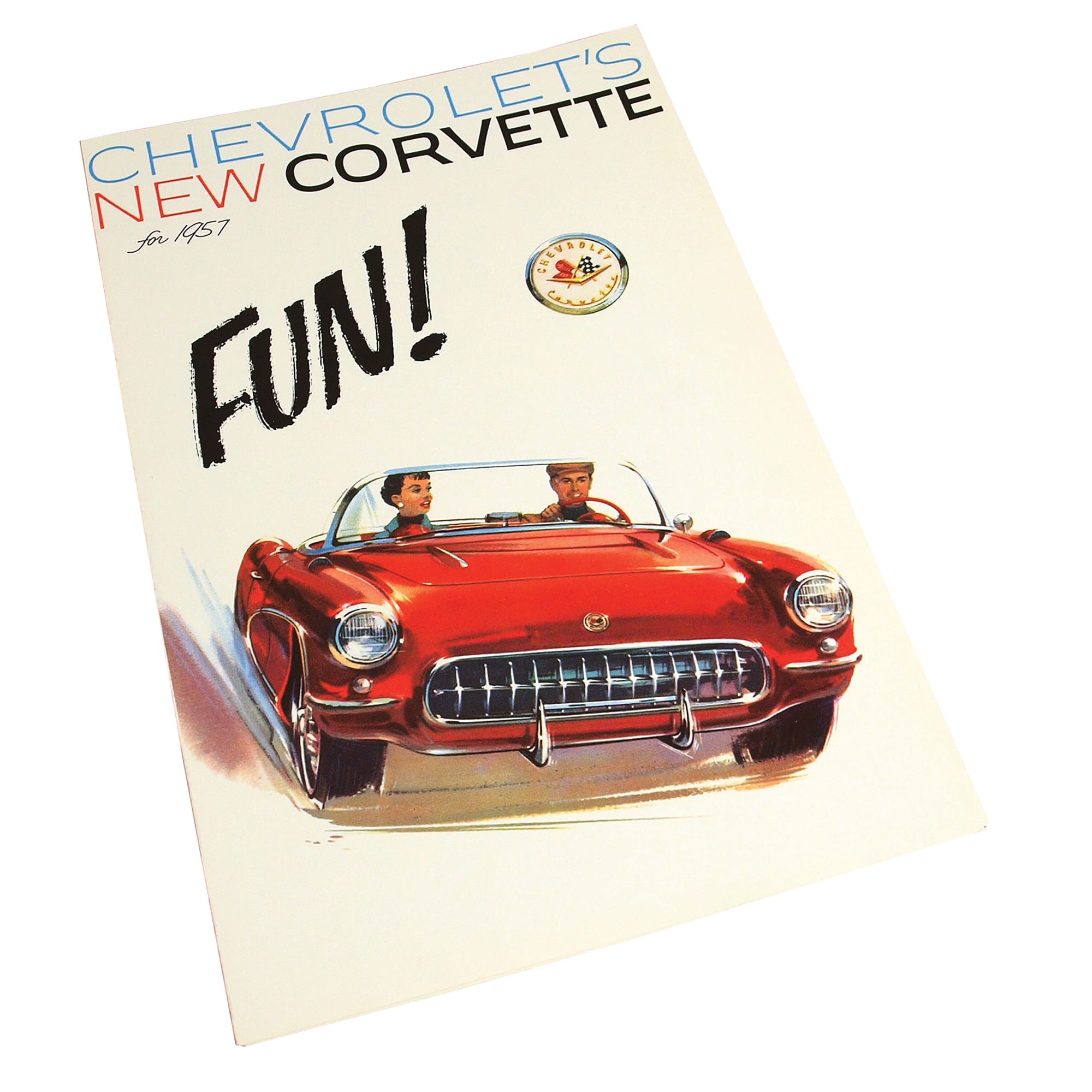 C1 New Sales Brochure, Corvette 1957