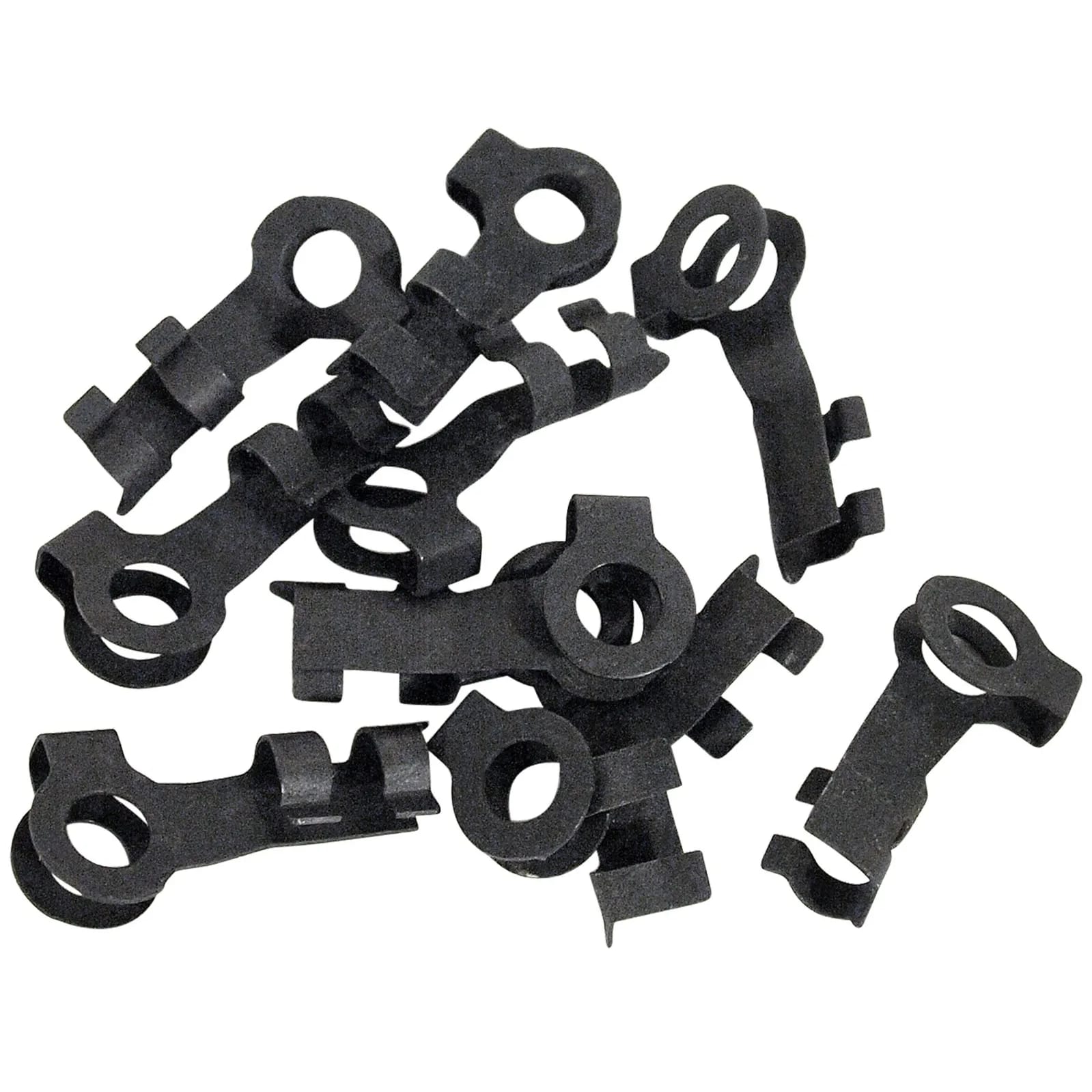C3 New Inside Door Control Rod Clip 10pc Set 1968-1982