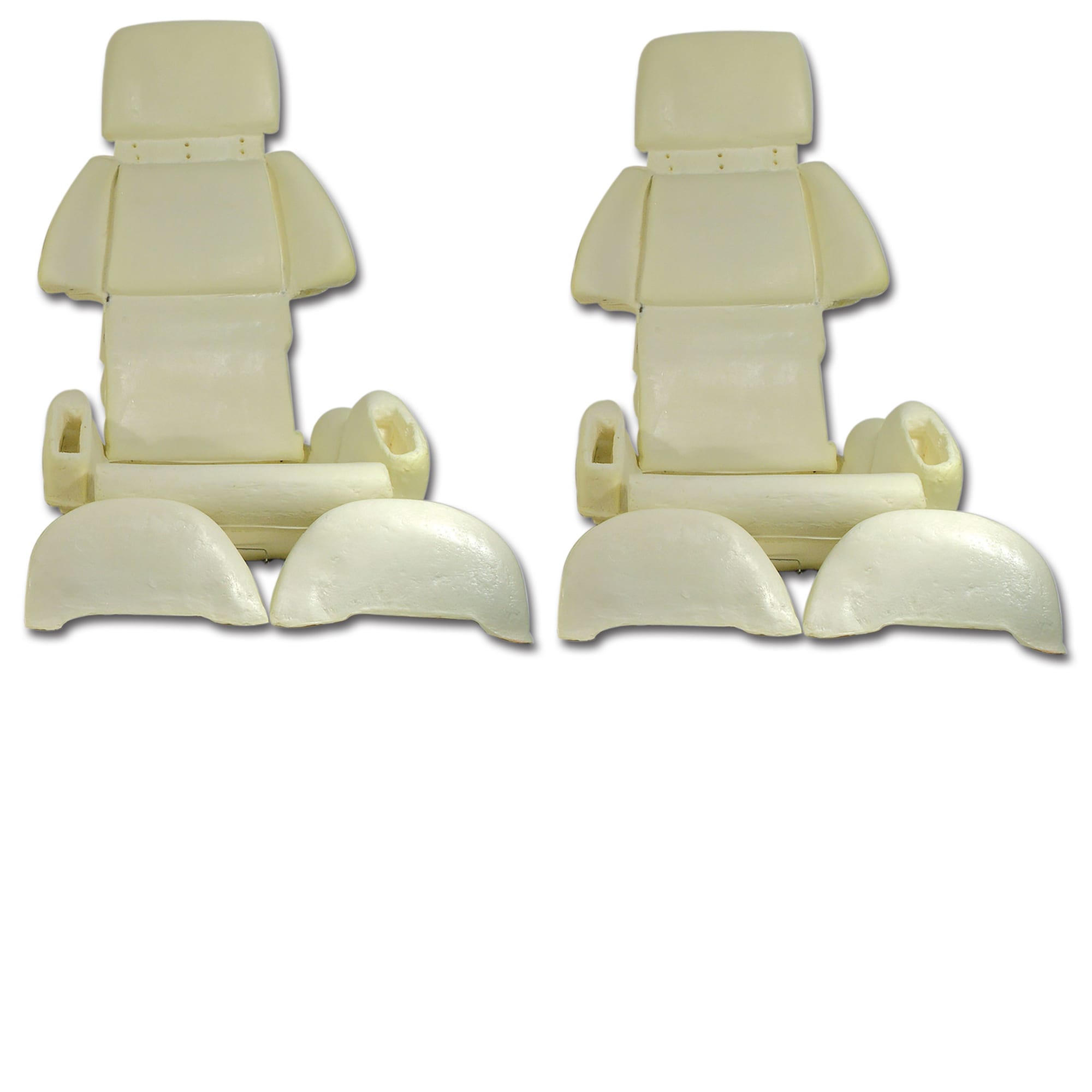 C4 New 4 Piece Sport Seat Foam Set 1989-1990