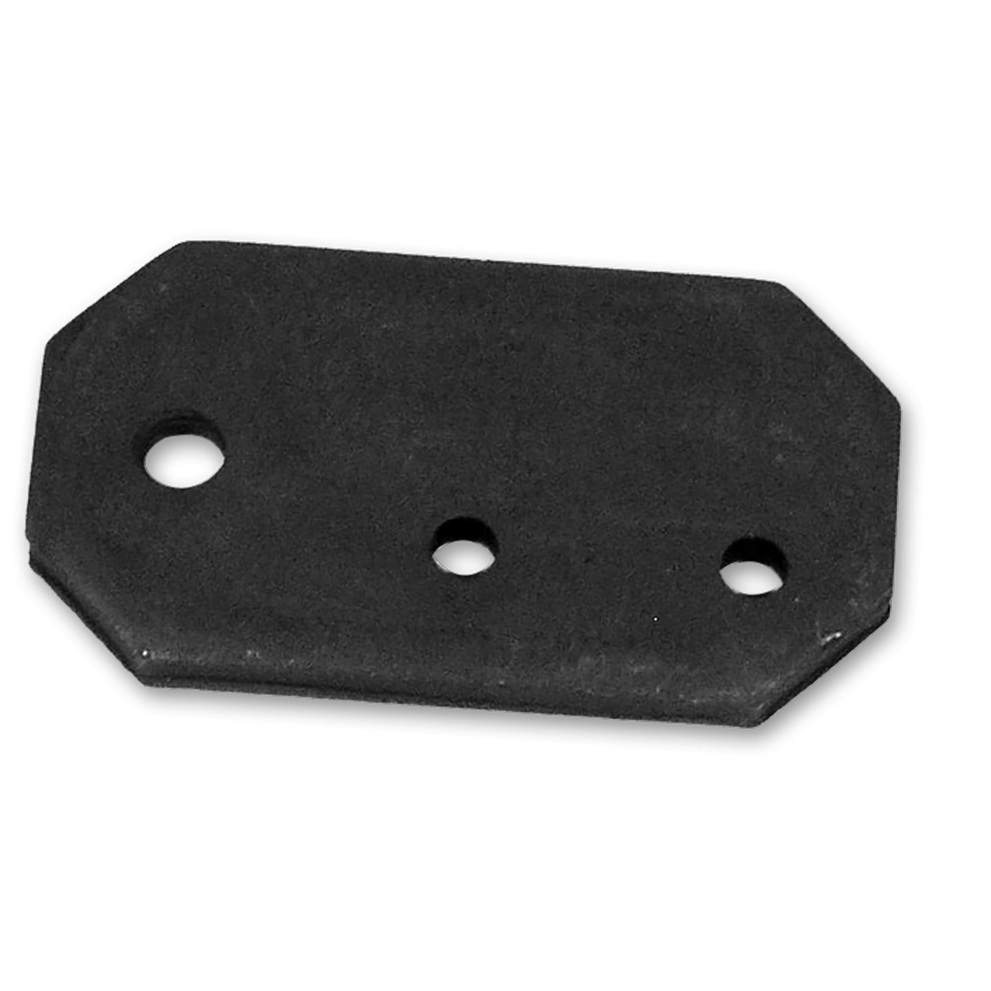 C3 New Seat Mount Underbody Nut Plate, Rear - 4 Required 1968-1974