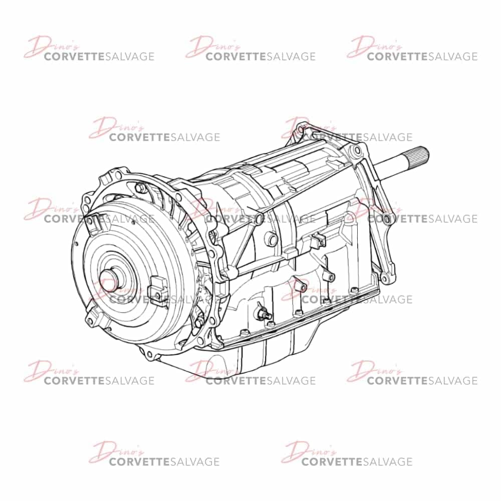 C6 Used 6-Speed Automatic Transmission 2006-2007