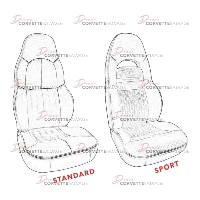 C5 Used Seat Assembly 1997-2004