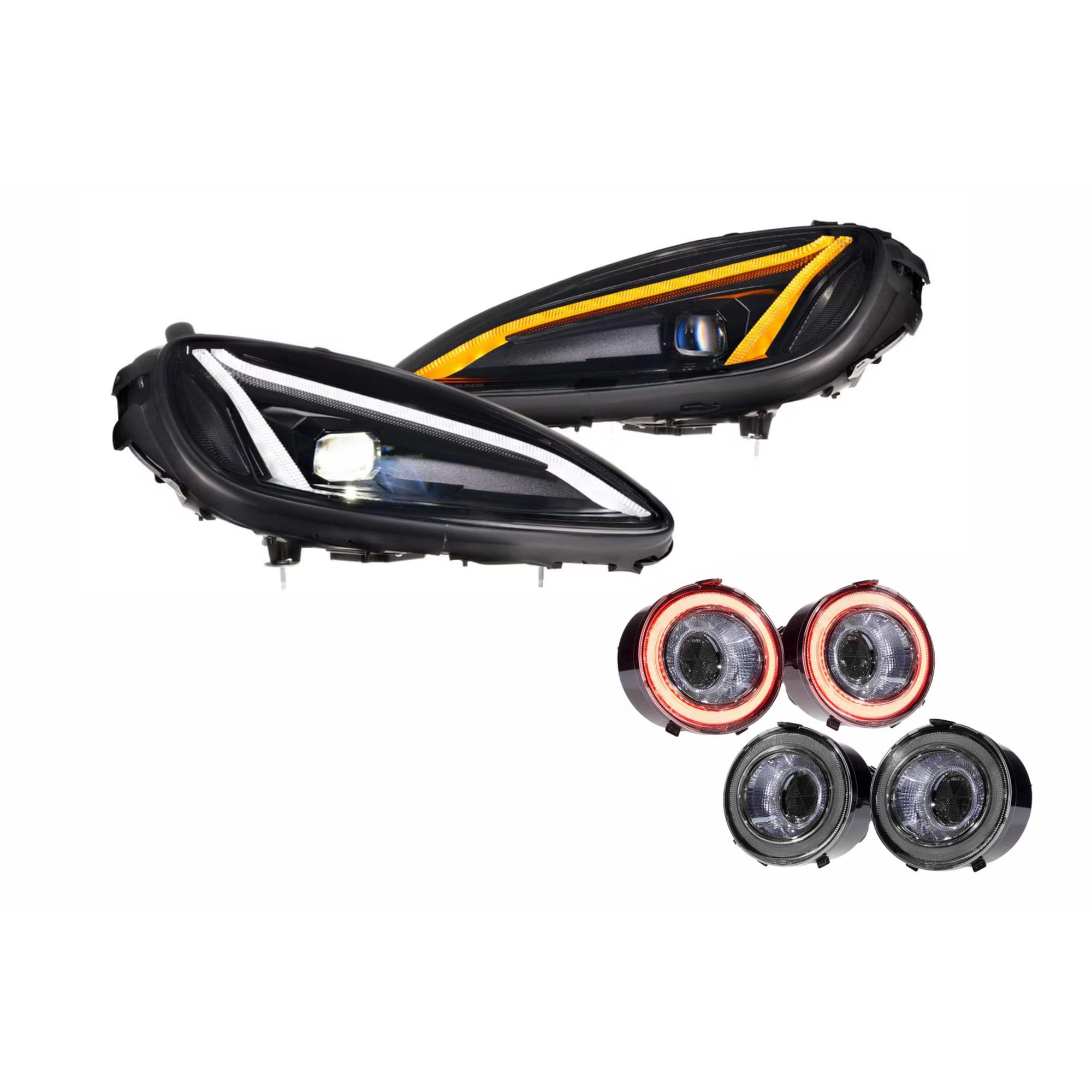 05-13 Corvette C6 Gen 2 Headlight and Taillight Kit