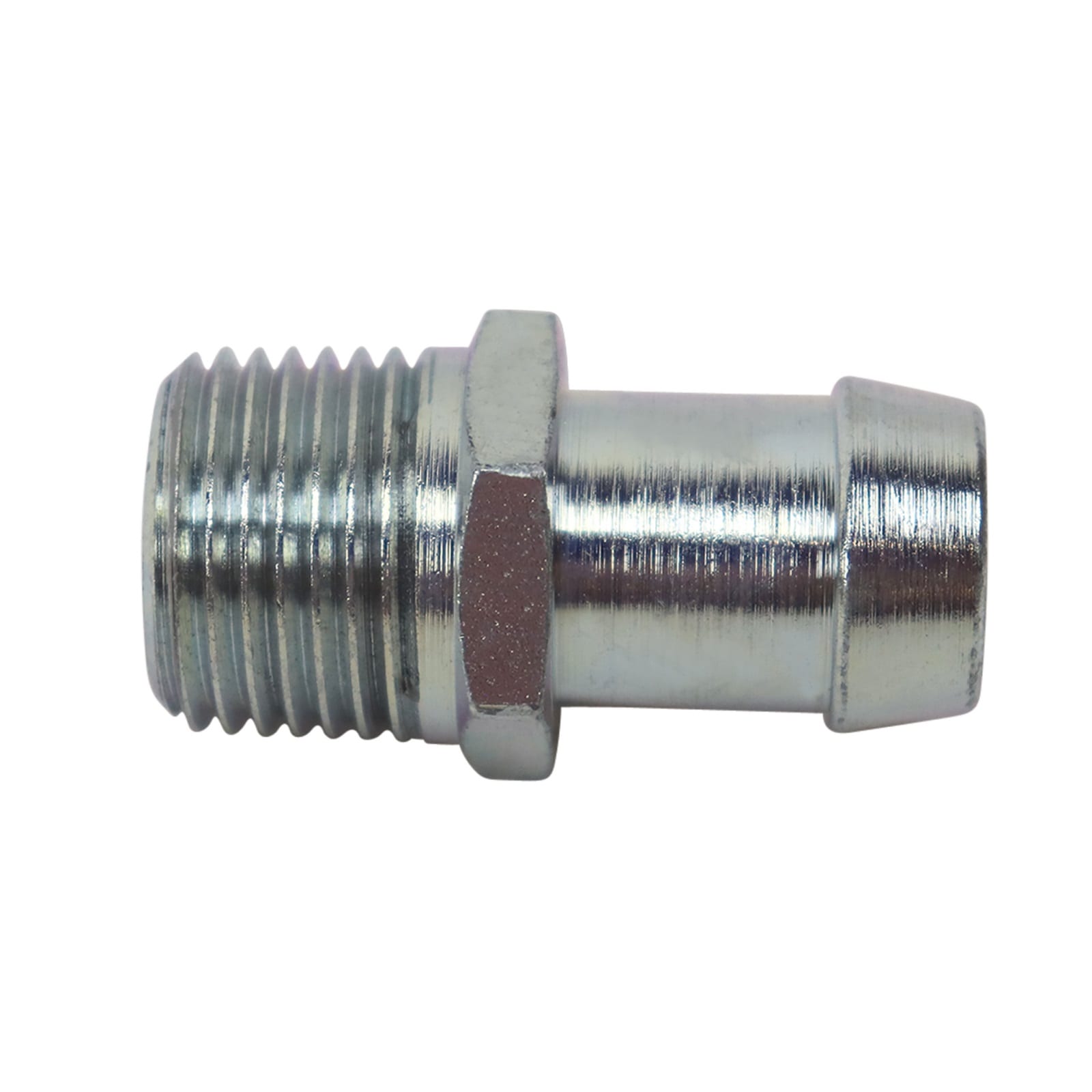 C1-C3 New Heater Hose Fitting On Intake, 1/2 In Thread 5/8 In Hose 1959-1980