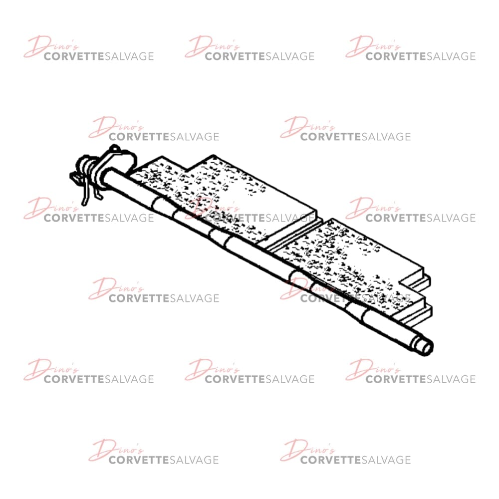 C5 Used HVAC Blend Door Mode Valve 1999-2004