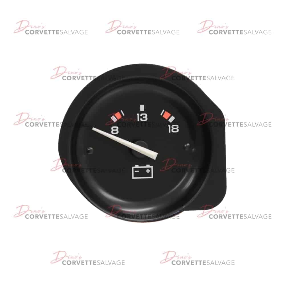 C3 New Battery Voltmeter Gauge 1978-1982