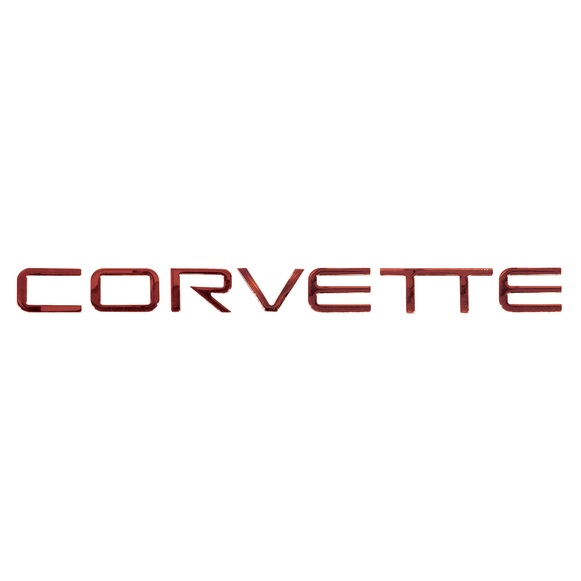 C4 New Letter Set, Rear Acrylic Red 1991-1996