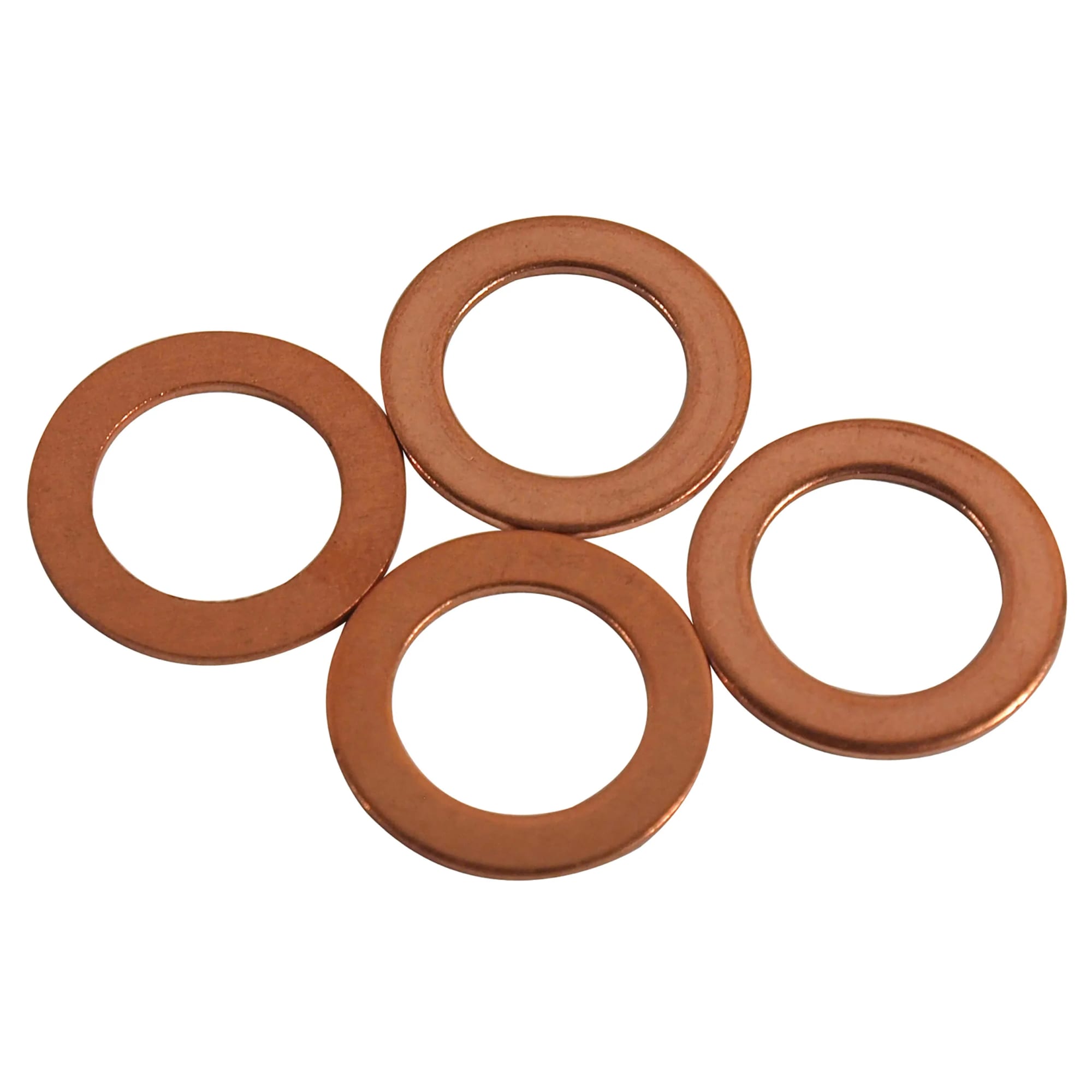C1-C3 New Brake Hose Washers, Copper 4 Piece Set 1953-1982