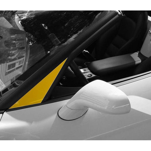 C6 New Custom Painted A-Pillar Overlays 2005-2013