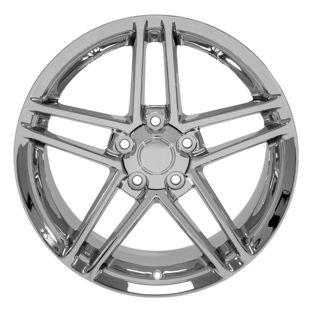C4 New Chrome 18x9.5 Wheel Set of 4 (CV07A) 1988-1996