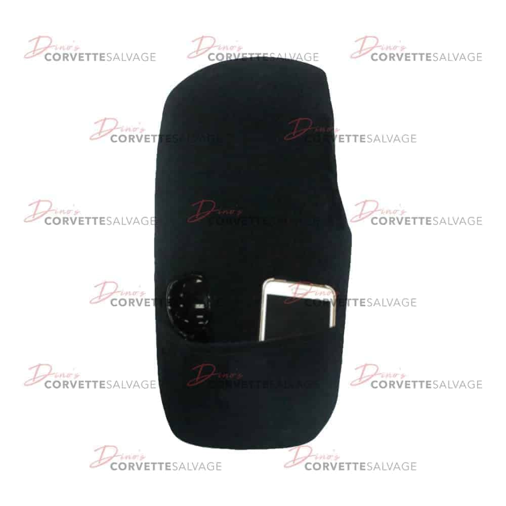 C6 New Black Terry Velour Fabric Console Cover 2005-2013