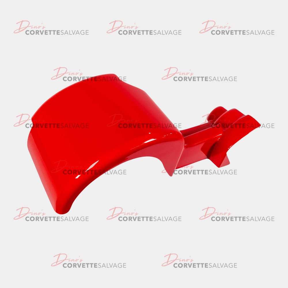 C7 Corvette New Red No Flag Painted Alternator Cover 2015-2019