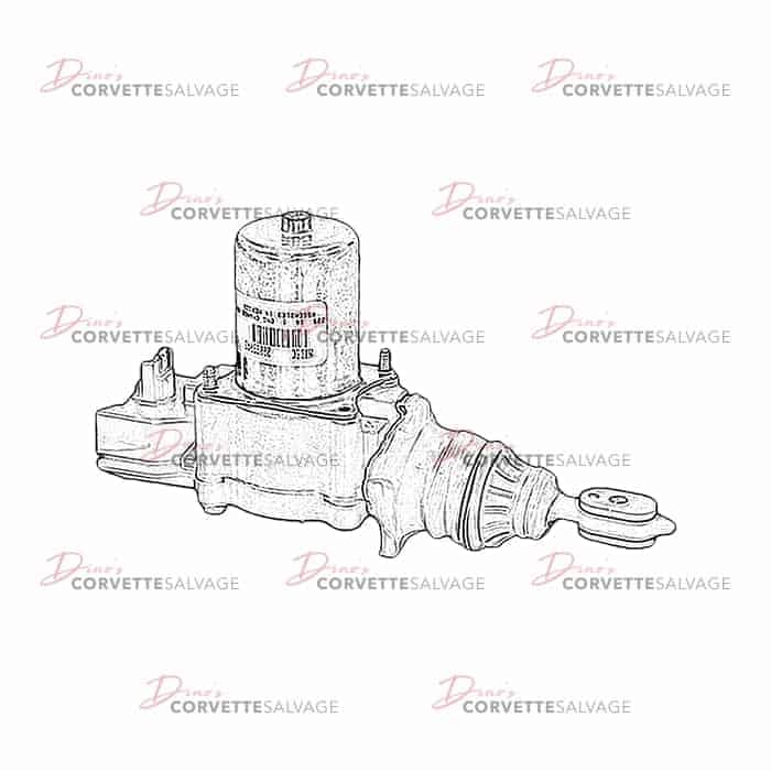 C4 Used Power Door Lock Actuator 1984-1993
