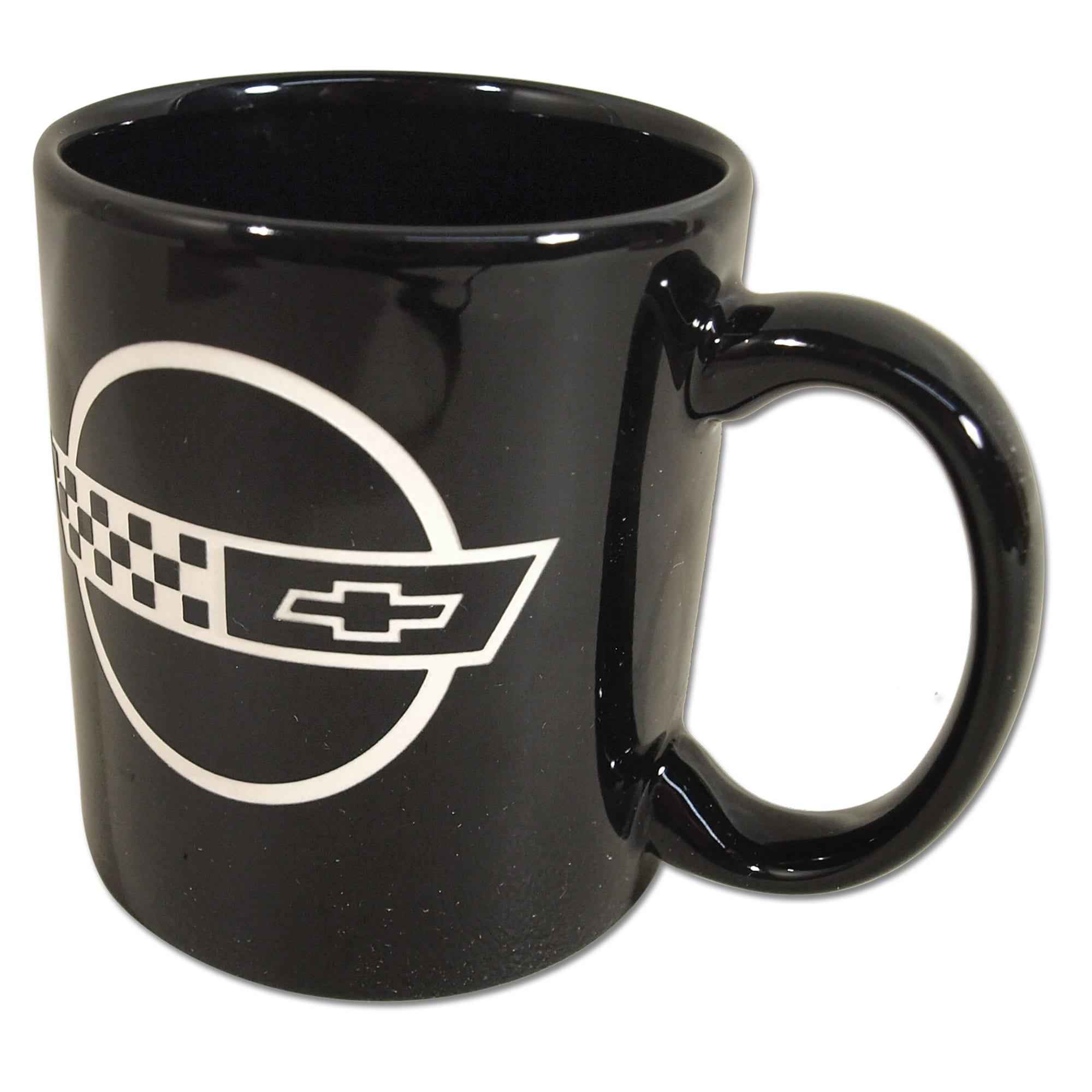 C4 New Coffee Mug - 11oz Black with C4 Logo 1984-1996