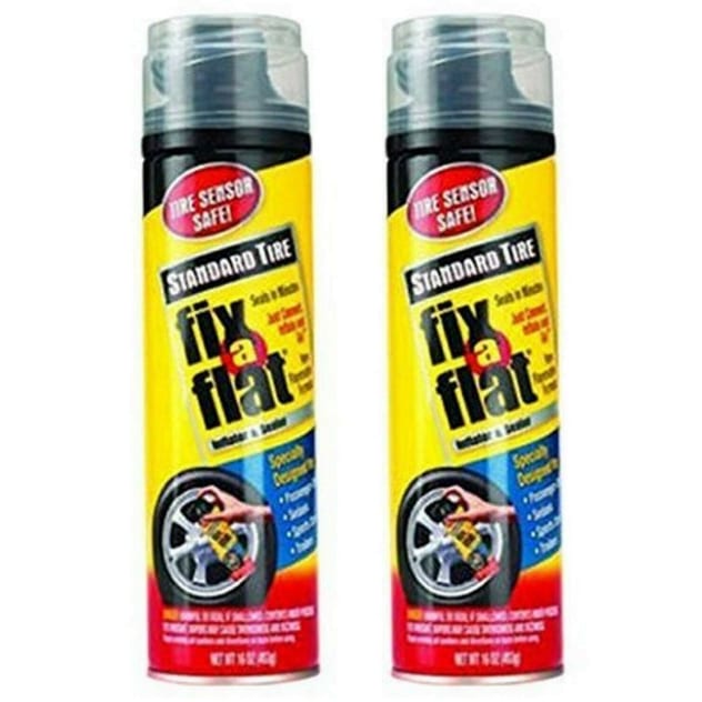 C1-C8 New Fix-a-Flat Aerosol Tire Inflator - Pair 1953-2026