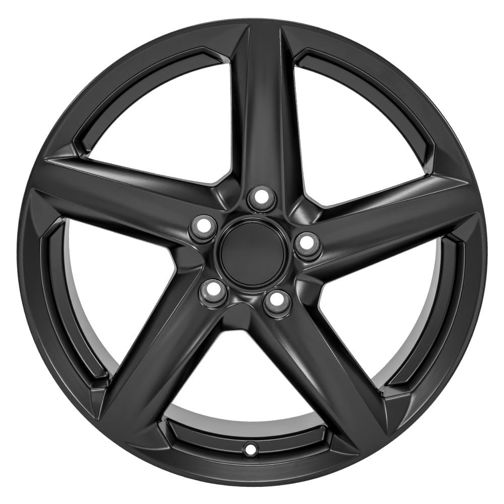 C4 New Satin Black 18x8.5 Wheel Set of 4 (CV02C) 1988-1996