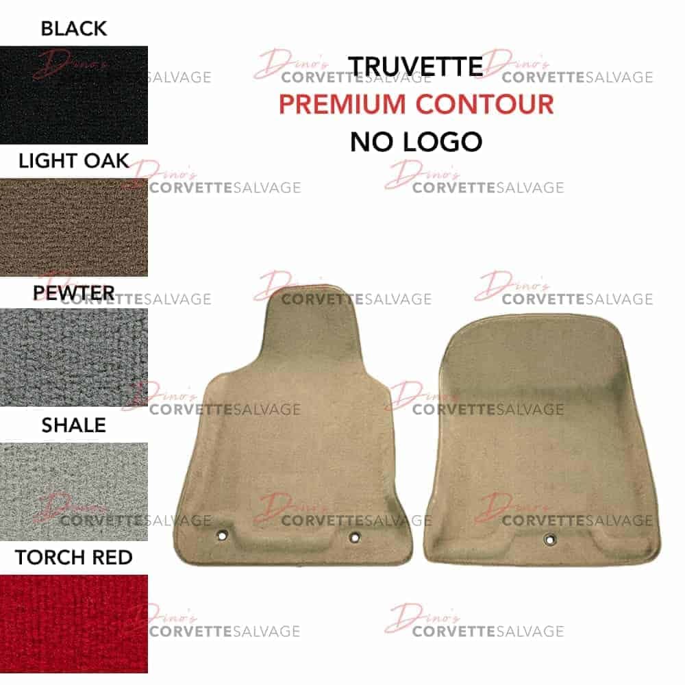 C5 New Truvette Premium Contour Floor Mat Set 1997-2004