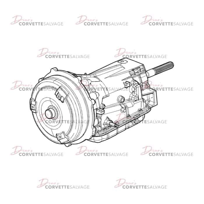 C6 Used 4L60E Automatic Transmission 2005