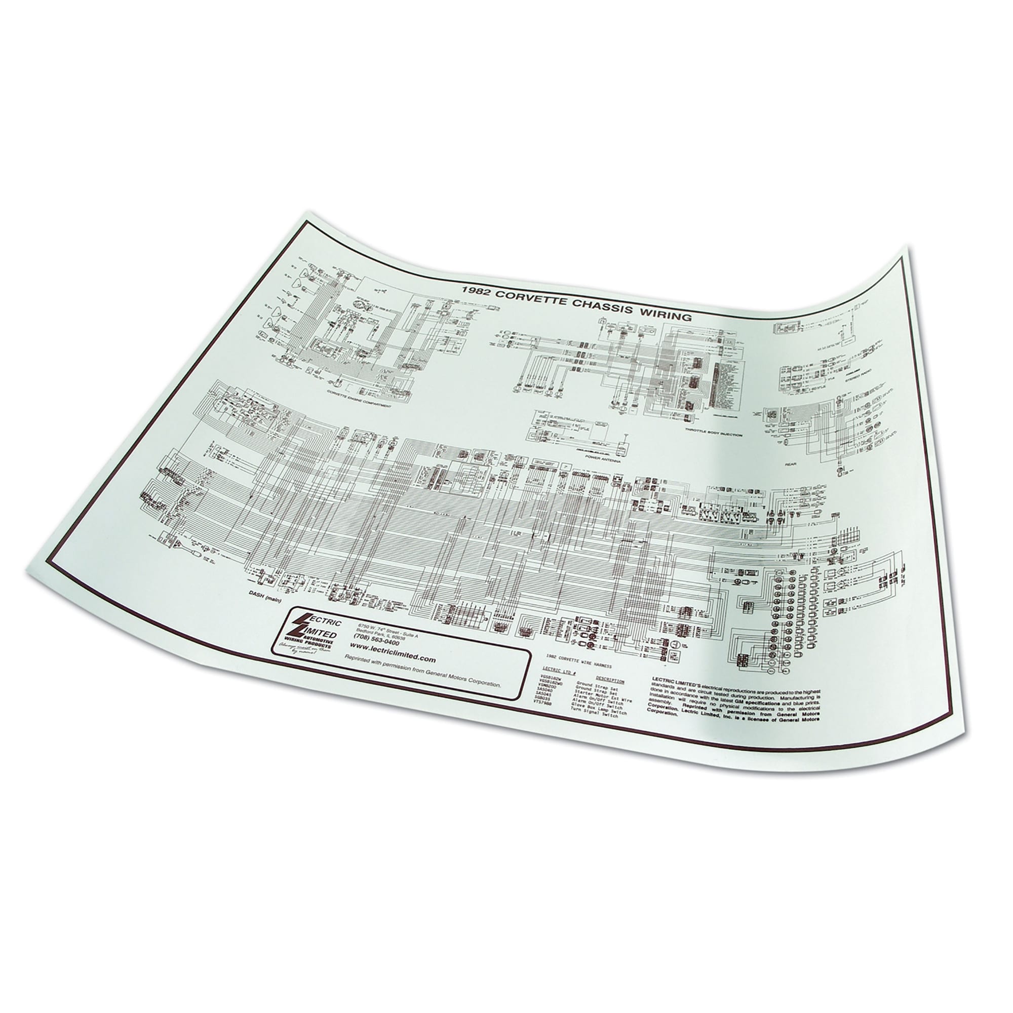 C3 New Wiring Diagram 1982