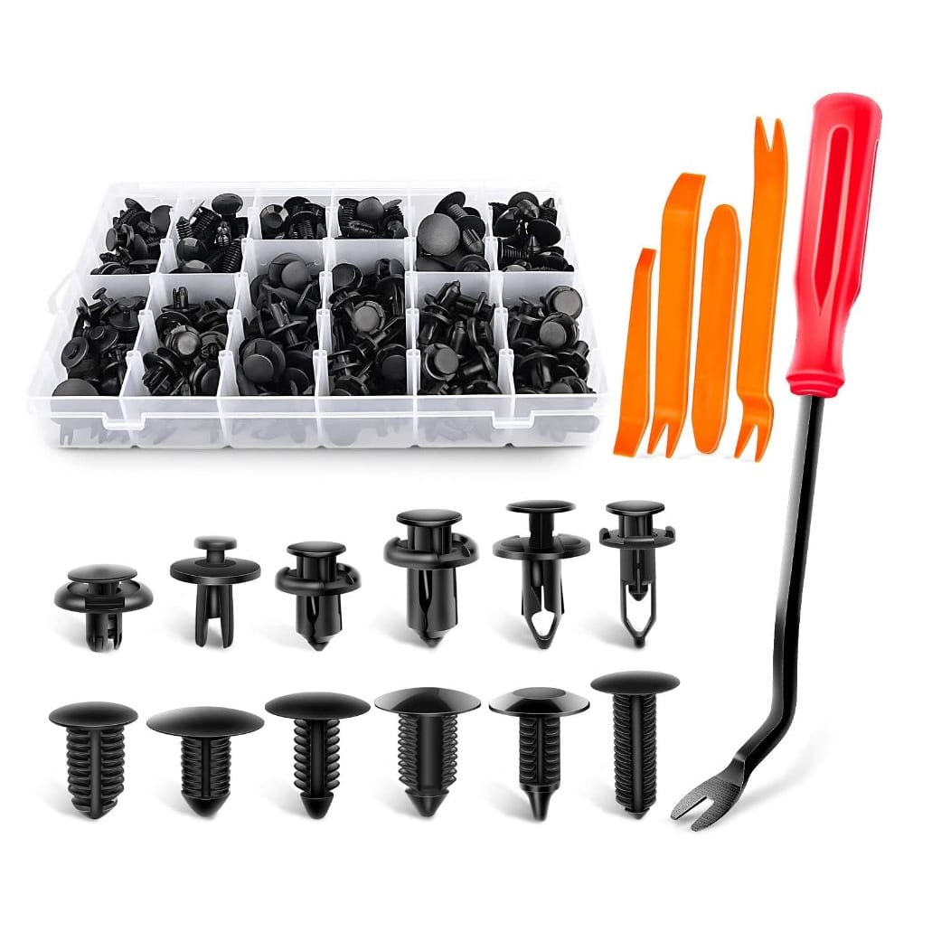 C1-C8 New Universal Plastic Bumper Retainer Kit 1953-2026