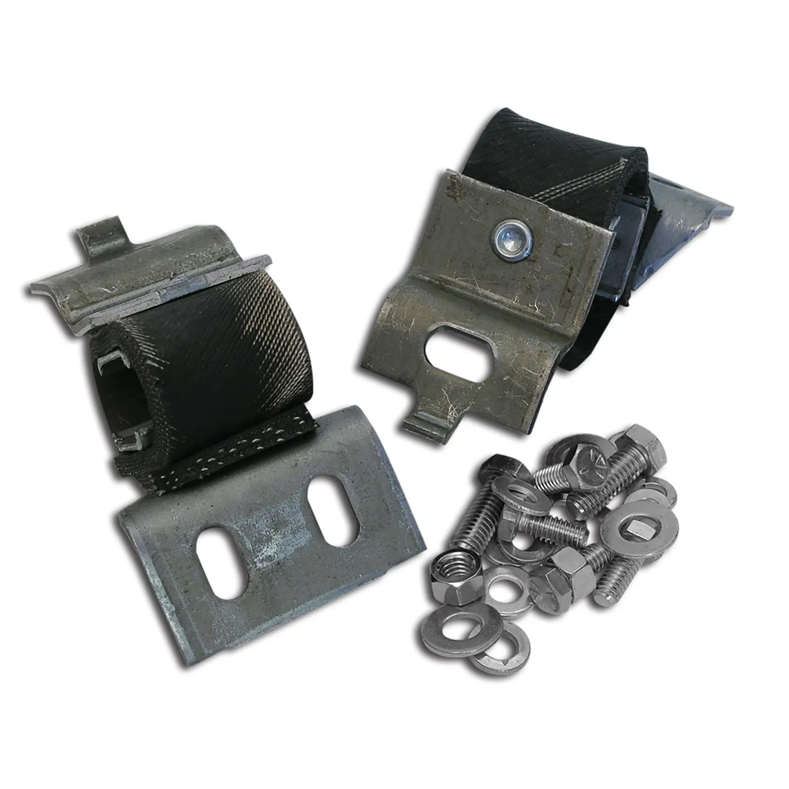 C3 New Muffler Hangers, with Mounting Hardware 1968-1972