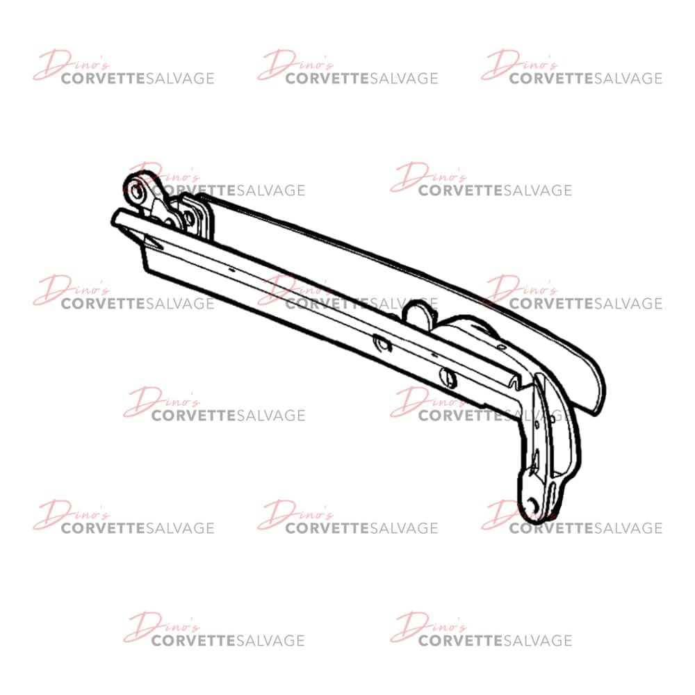 C6 Used Convertible Folding Top Front Side Rail 2005-2013
