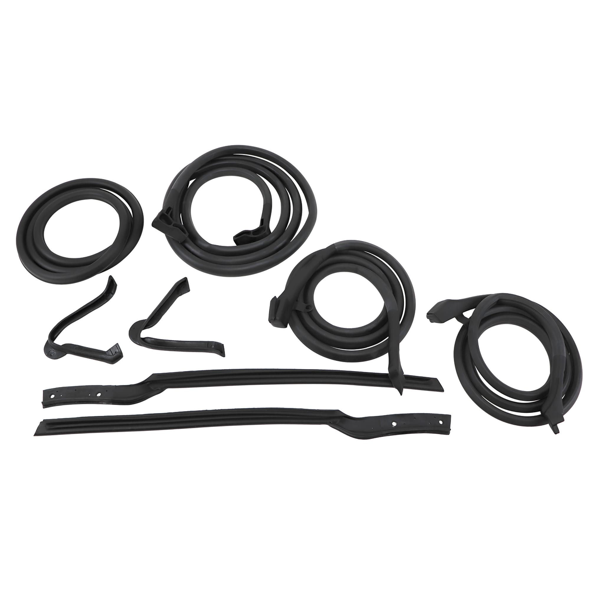 C2 New Weatherstrip Kit - Body Convertible 8 Piece - USA 1963-1967