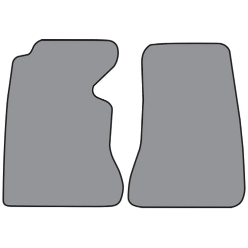 C1 New Tuxedo Floor Mat 2pc (FM22) 1958-1962