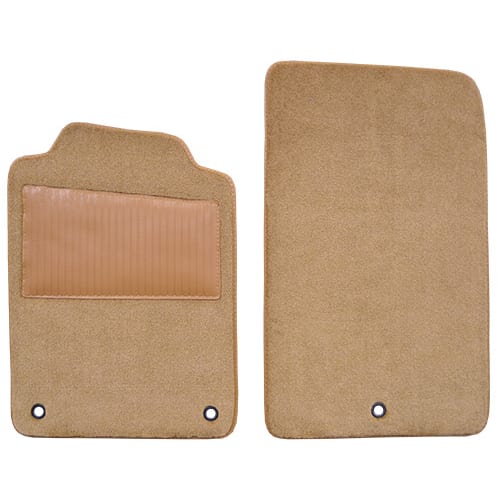 C5 New Cutpile Z06 Floor Mat with Heel Pad 2pc (FM78W/HEEL) 2001-2004