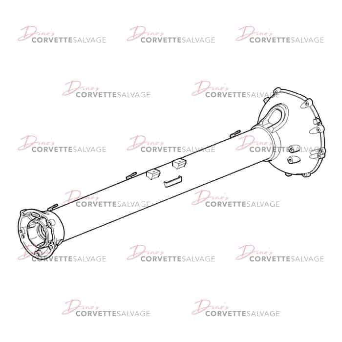 C6 Used Automatic Transmission Driveline Torque Tube 2005
