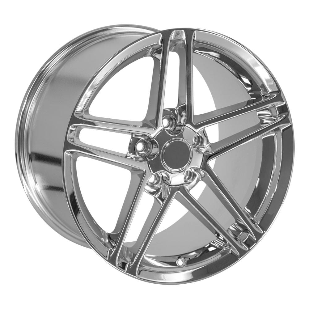 C4-C5 New Chrome 18x10.5 Wheel (CV07A) 1988-2004