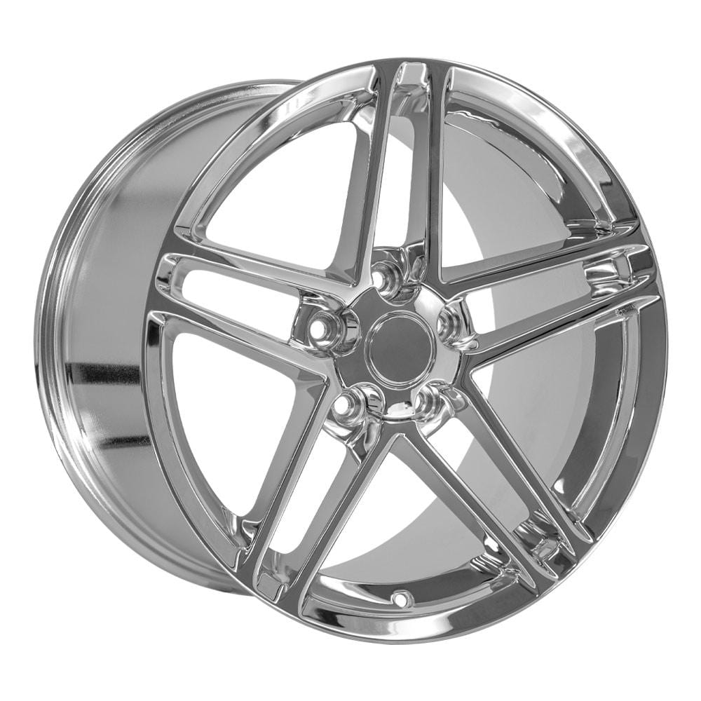 C4-C5 New Chrome 18x10.5 Wheel (CV07A) 1988-2004