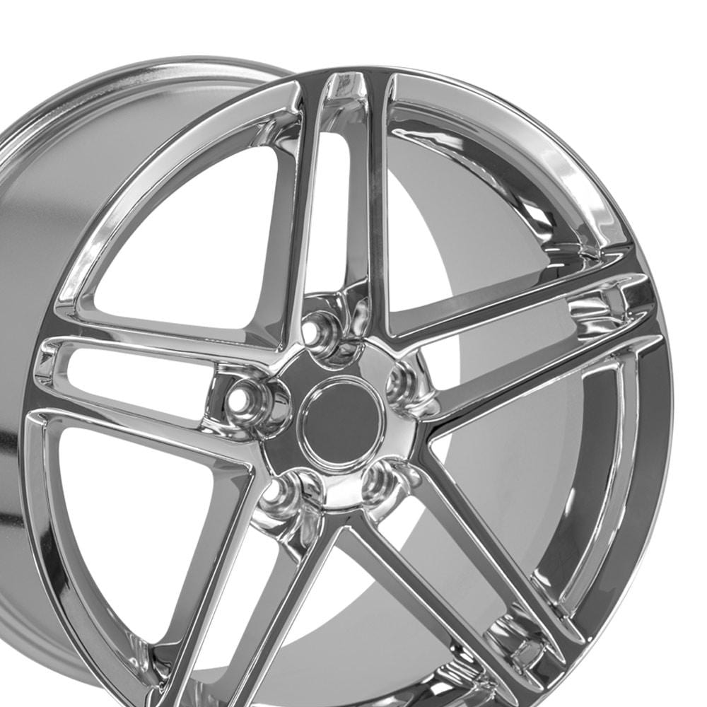 C4-C5 New Chrome 18x10.5 Wheel (CV07A) 1988-2004