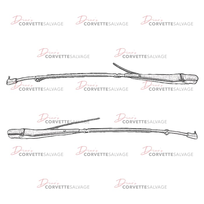C4 Used Windshield Wiper Arm 1984-1996