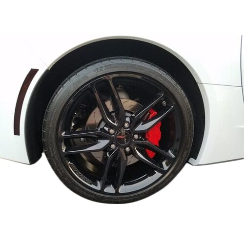 C7 New Rear Refl Overlay Kit Light Smoked Vinyl with Light Smoked Vinyl 2014-2019