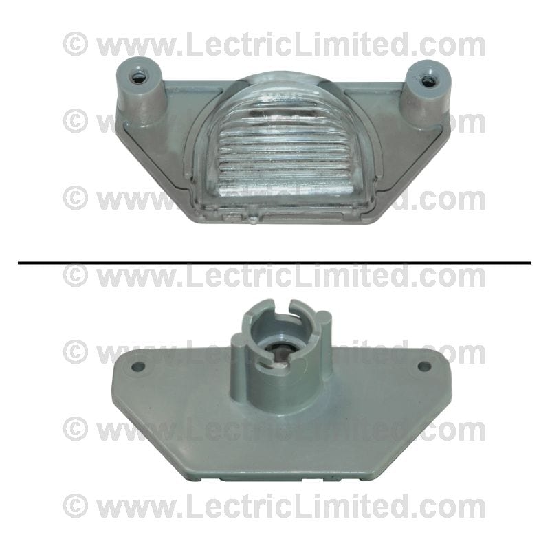 C4 New License Plate Light Assembly 1988-1996