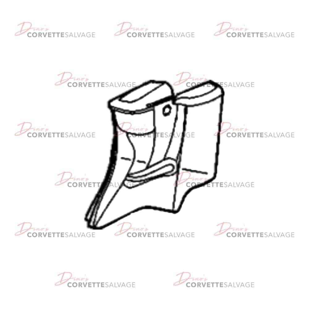 C5 Used Convertible Body Lock Pillar Upper Trim 1998-2004