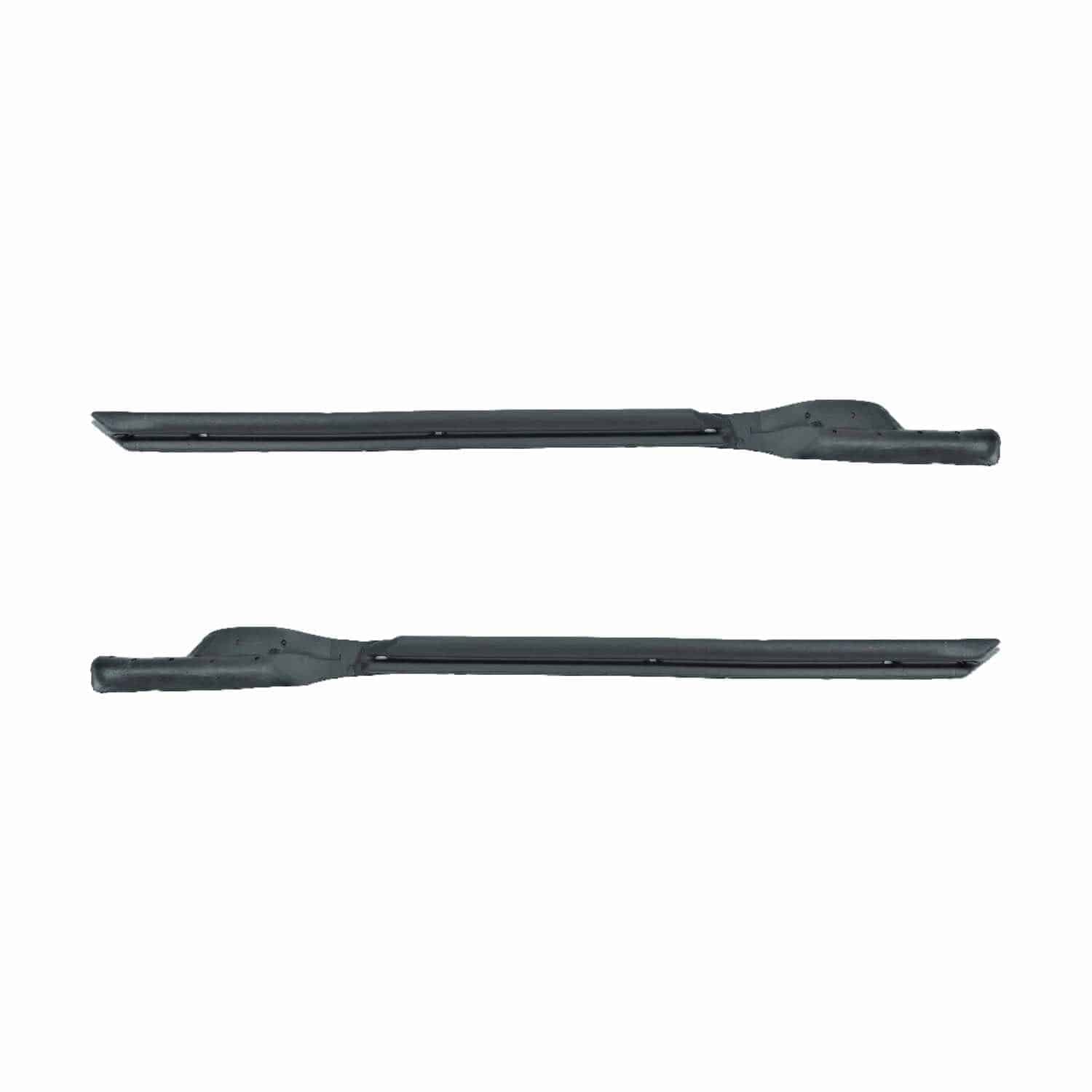 C3 New Hinge Pillar & Windshield Side Frame Weatherstrip (One-Piece) 1968-1972